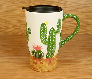 Akron Cactus Travel Mug