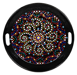 Akron Mosaic Mandala Tray