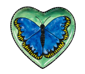 Akron Butterfly Plate