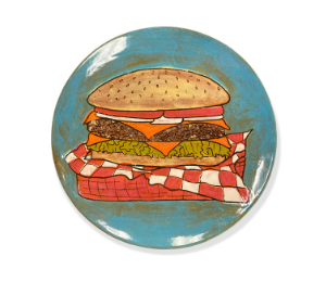 Akron Hamburger Plate