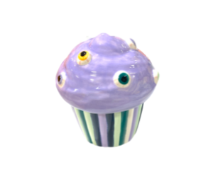 Akron Eyeball Cupcake