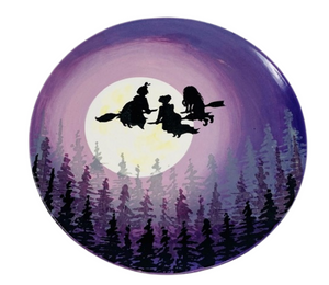 Akron Kooky Witches Plate