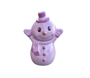 Akron Pink-Mas Snowman