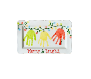 Akron Merry and Bright Platter